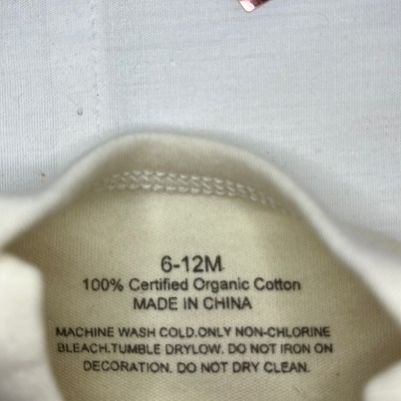 “I'm the 🌈 after the storm" Onesie: Pure Organic Comfort for Your Little One‎ - Picture 3 of 3